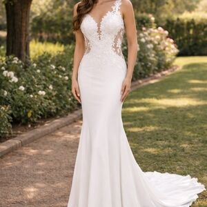 Ivory Lace Bridal Gown
